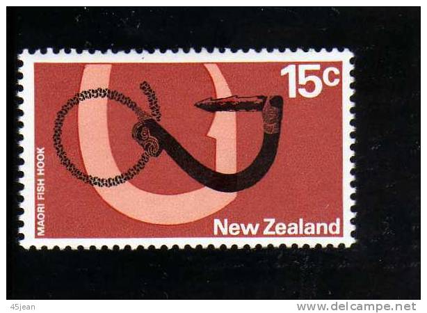 Nouvelle Zélande: 1971 Timbre N** Harpon Maori - Neufs