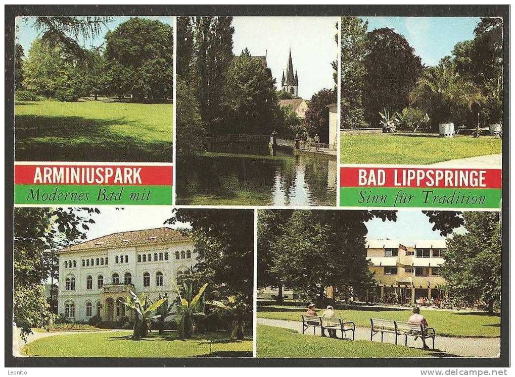 Arminiuspark Bad Lippspringe Verlag Klocke Paderborn - Bad Lippspringe