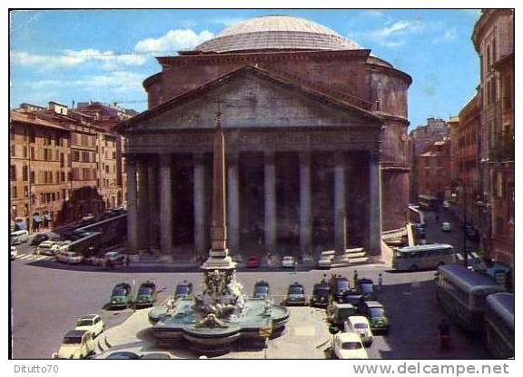 Roma - Il Pantheon - 198 - Viaggiata - Panthéon