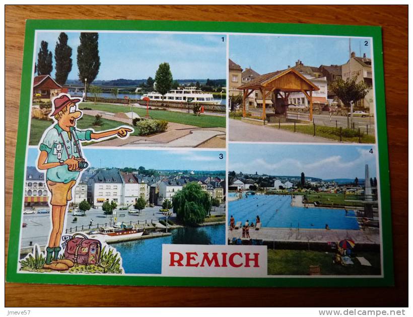 Luxembour, Rémich, Multi Vue - Remich