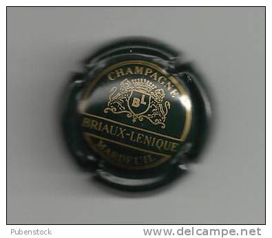 Capsule De Champagne " BRIAUX - LENIQUE " Mardeuil - Autres & Non Classés