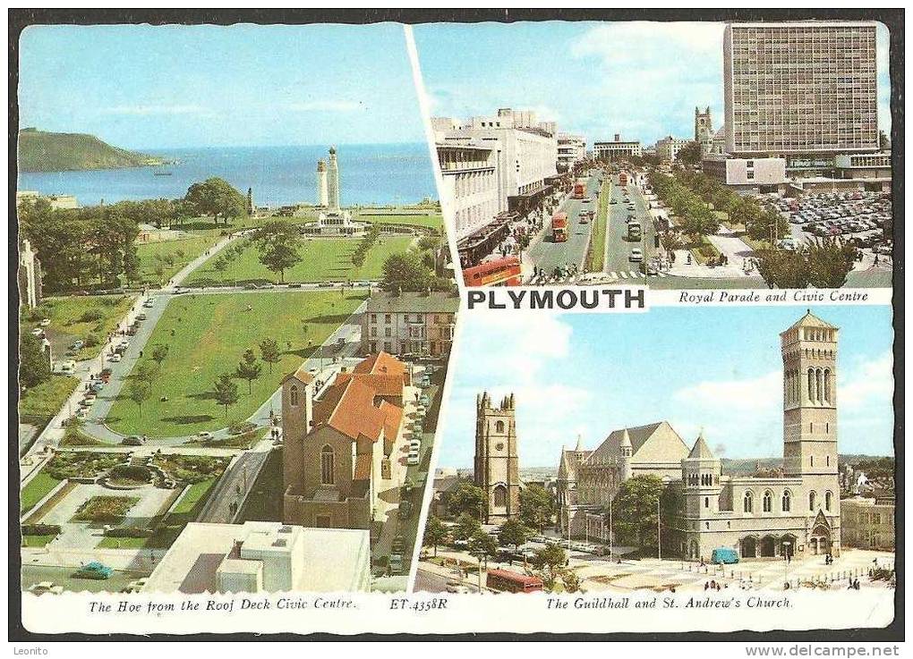 Plymouth Devon Penzance Cornwall 1969 - Plymouth