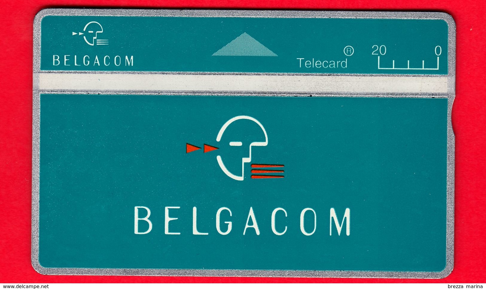 BELGIO - Scheda Telefonica - 1993 - Belgacom Turchese - 20 - Senza Chip