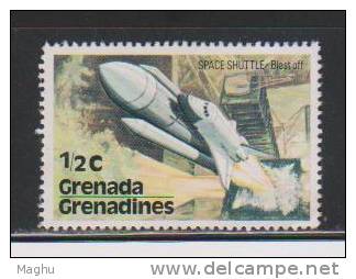 Greneda 1978 MNH, Space Shuttle, Blast Off, - Sud America