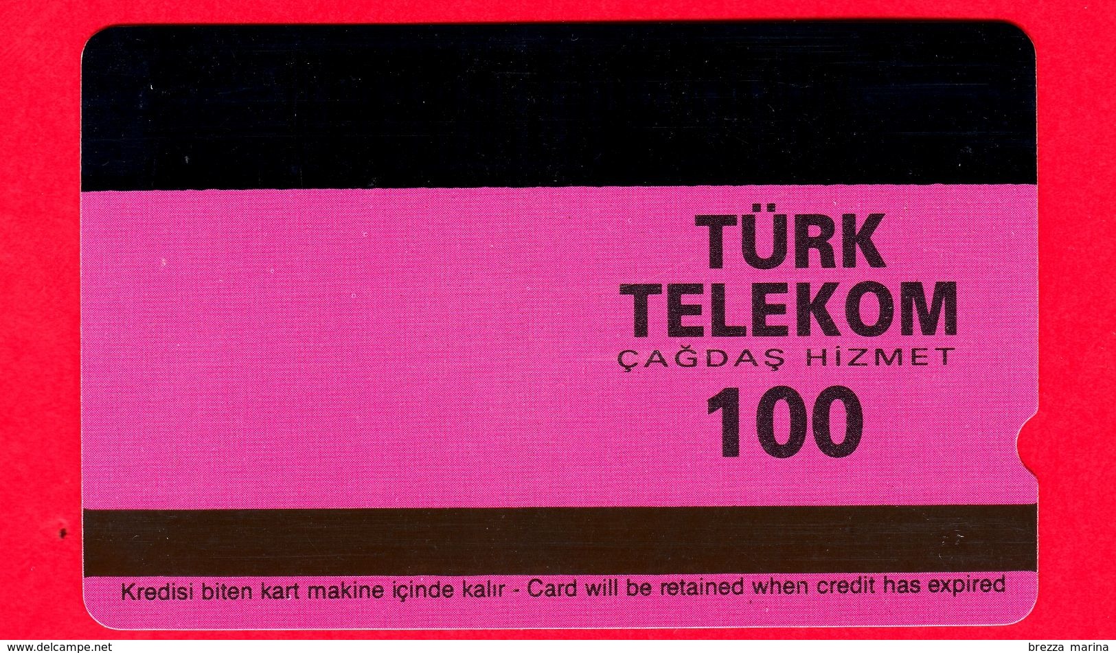 TURCHIA - Scheda Telefonica - Turk Telecom - 1995 - Valle Di Ihlara - 100 - Turquie