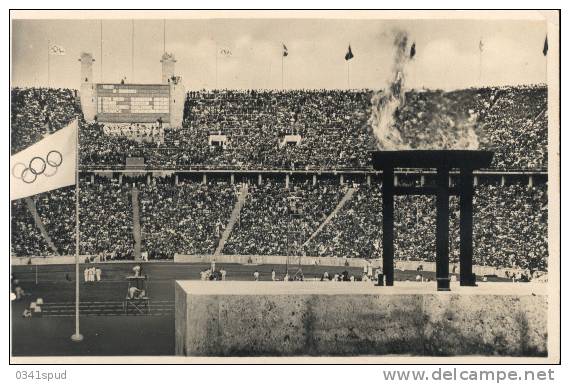 Jeux Olympiques 1936  Olympic Stadion  Aviron Rowing Canottaggio - Estate 1936: Berlino