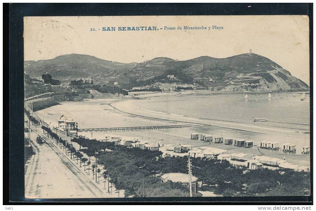 San Sebastian --- Paseo De Miraconcha Y Playa - Guipúzcoa (San Sebastián)