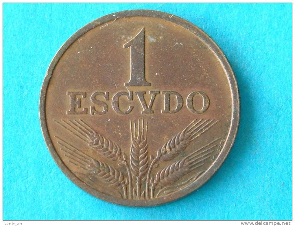 1969 - 1 ESCUDO / KM 597 ( For Grade, Please See Photo ) !! - Portugal