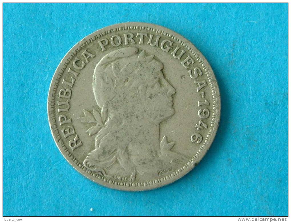 1946 - 50 CENTAVOS / KM 577 ( For Grade, Please See Photo ) !! - Portugal