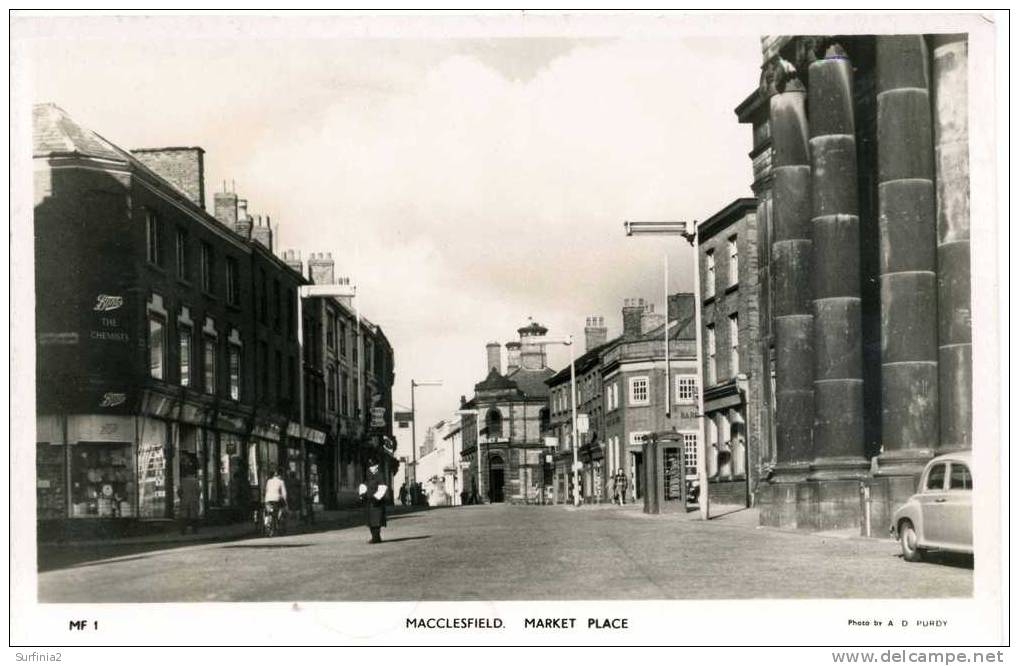 CHESHIRE - MACCLESFIELD MARKET PLACE RP  Ch5 - Andere & Zonder Classificatie