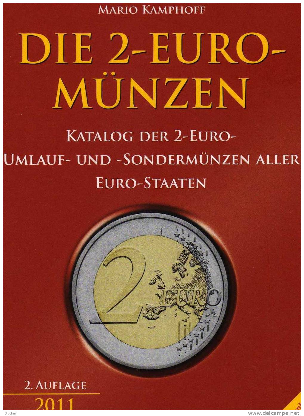 2 EURO Münz Katalog 2011 Aller EU-Länder Neu 13€ Auch Für Numisbriefe Catalogue Numismatica Coins 2€ From Europa - Numismatique