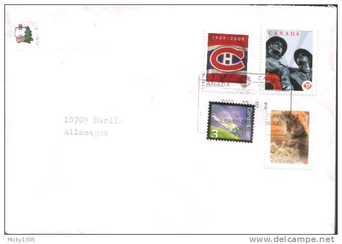 Canada - Umschlag Echt Gelaufen / Cover Used (111) - Cartas & Documentos