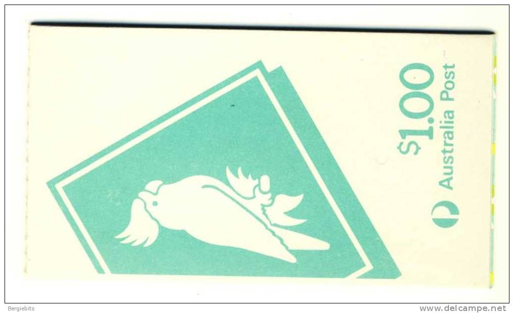 1985 Australia Complete MNH Booklet Kakatu Birds - Booklets