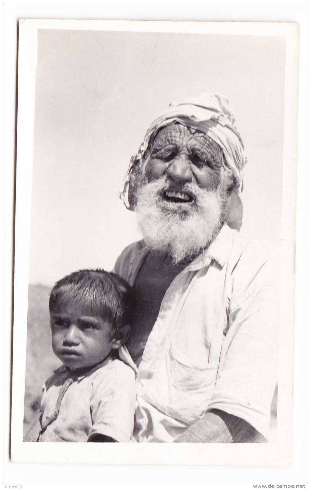 CPA - KARACHI - Sindhi Villager - Enfant Et Ancien - Pakistan