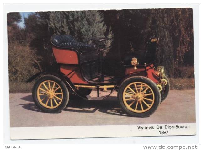 AUTOMOBILE  L 20    "  DE DION BOUTON   1897   "      CPM 10X15 - PKW