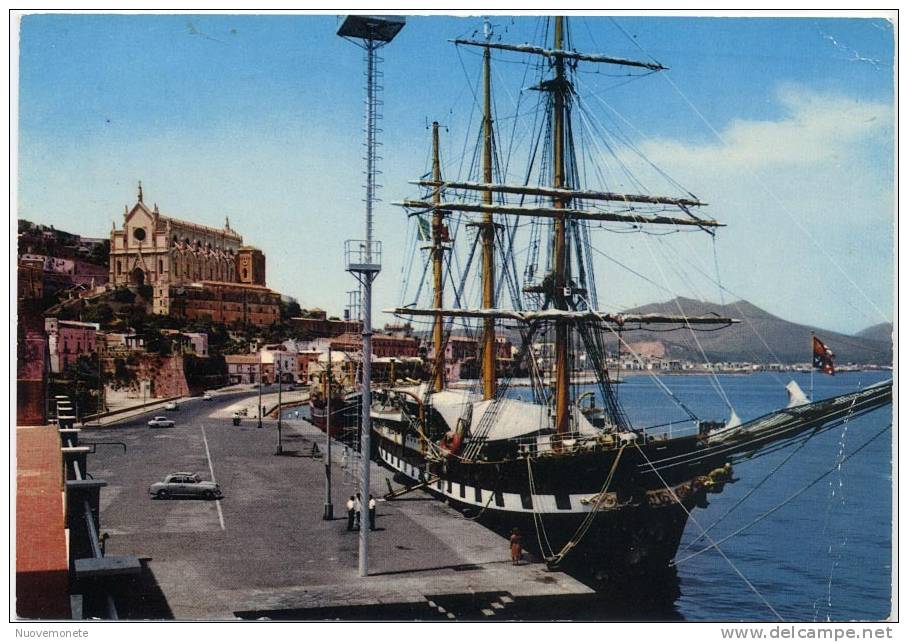 GAETA - Panorama Con Splendido Veliero - 1968 - Latina