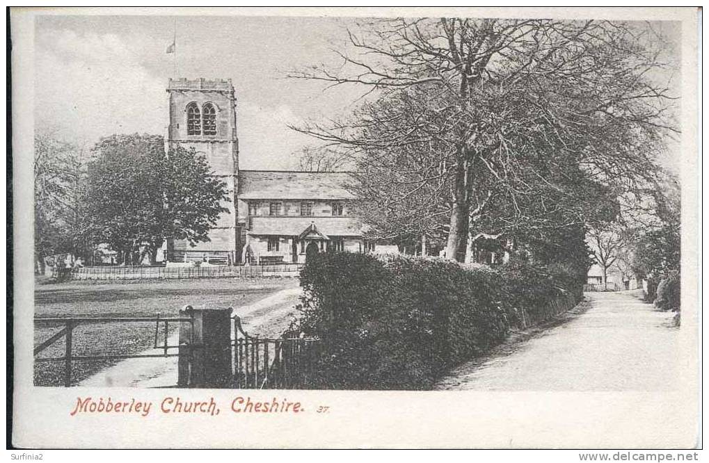 CHESHIRE - MOBBERLEY CHURCH 1903  Ch199 - Altri & Non Classificati