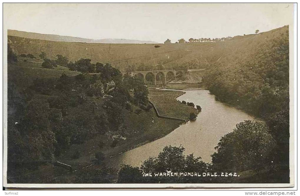 DERBYSHIRE - MONSAL DALE - THE WARREN RP 1928  Db181 - Derbyshire