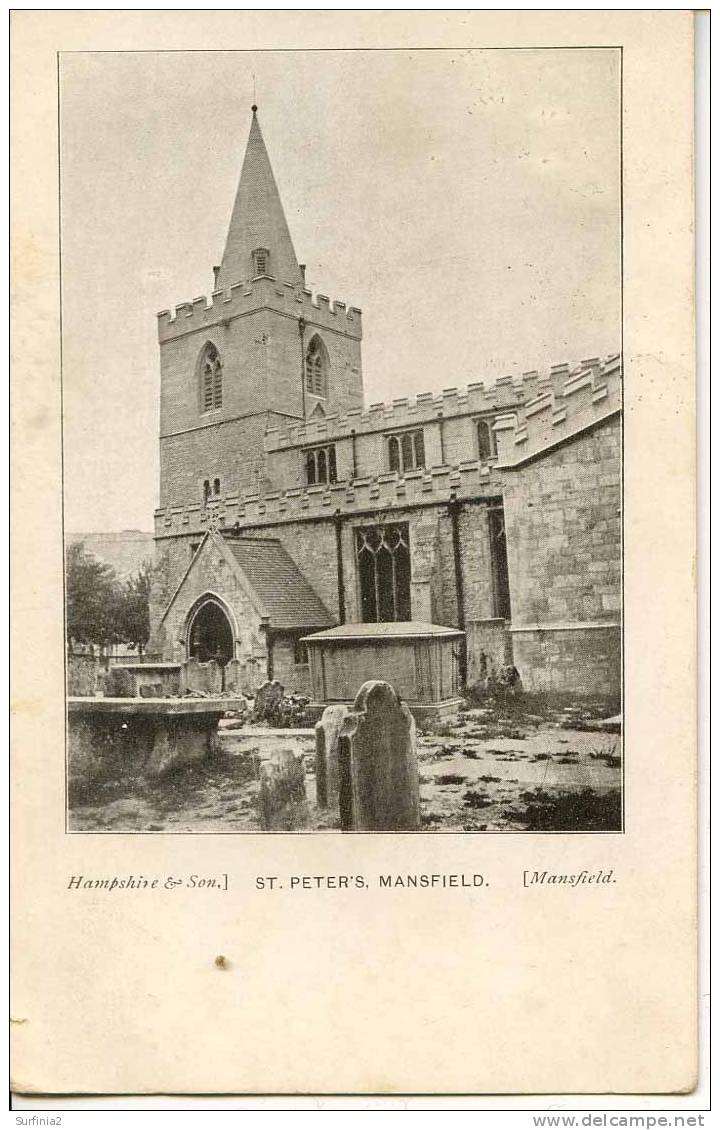 NOTTS - MANSFIELD - ST PETERS 1907  Nt121 - Other & Unclassified