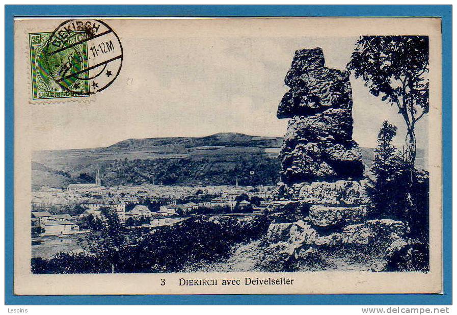 LUXEMBOURG -- DIEKIRCH --  Avec Dievelselter - Diekirch