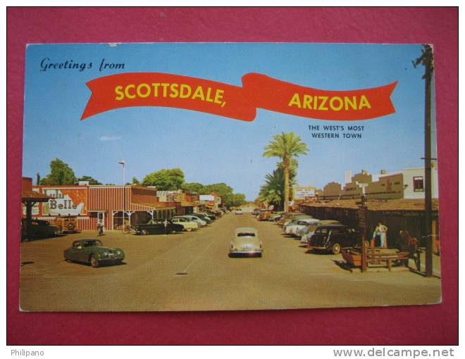 Scottsdale Ax  Stre3t View 195?  Cancel   Early Chrome  ---ref 143 - Scottsdale