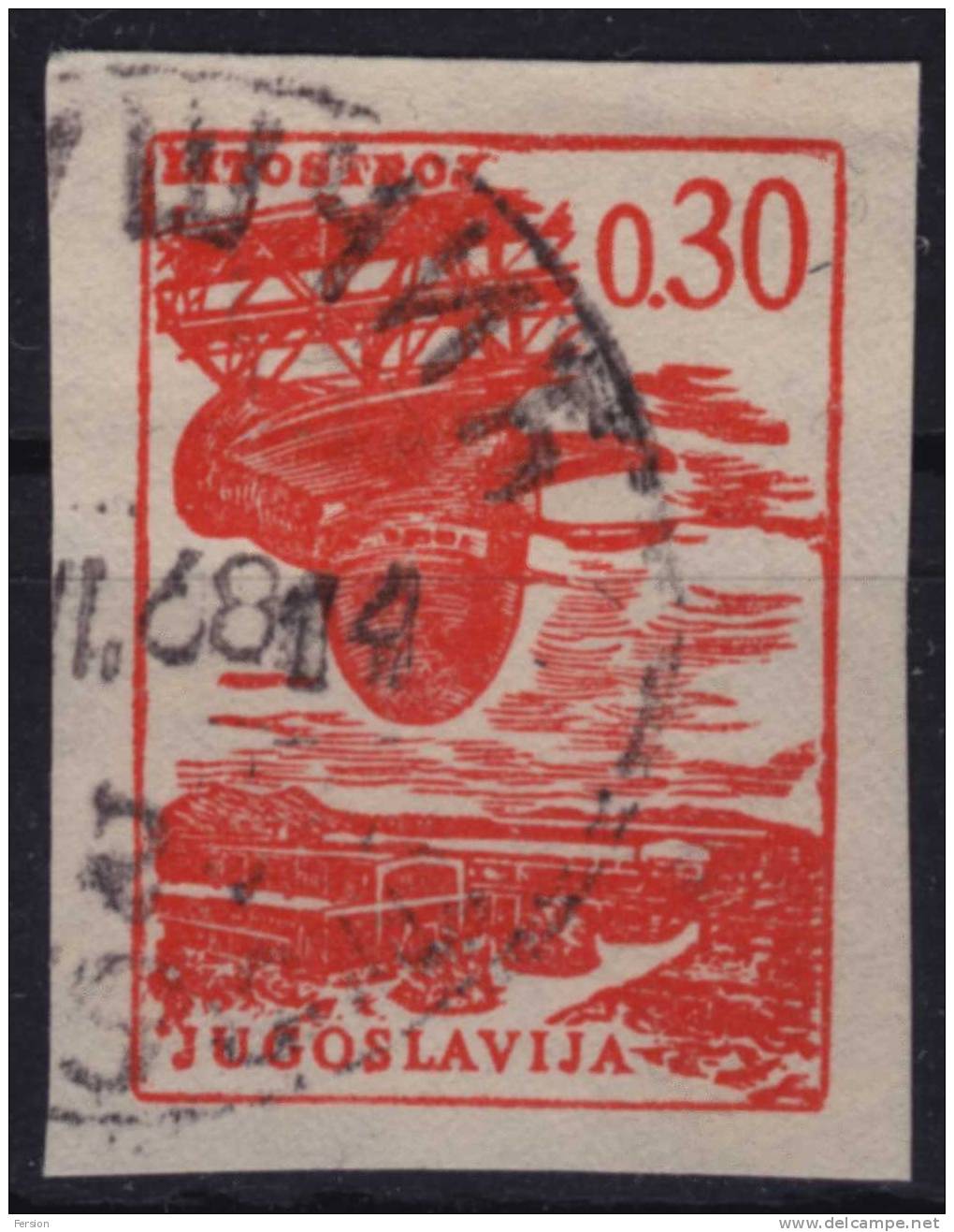 1966 Yugoslavia - Envelope - Stationery Cut - Postwaardestukken