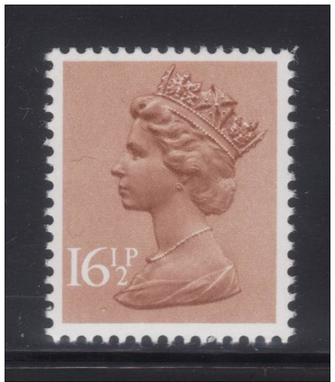 GB - 1982 16 1/2p Pale Chestnut (phosphorised Paper) - SG X950 - Unmounted Mint MNH ** - Machin-Ausgaben