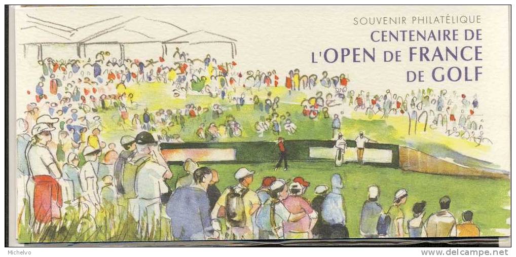 France 2007 - Yv N° 13 **  Centenaire De L' Open De France - Golf  (sous Blister) - Souvenir Blocks & Sheetlets