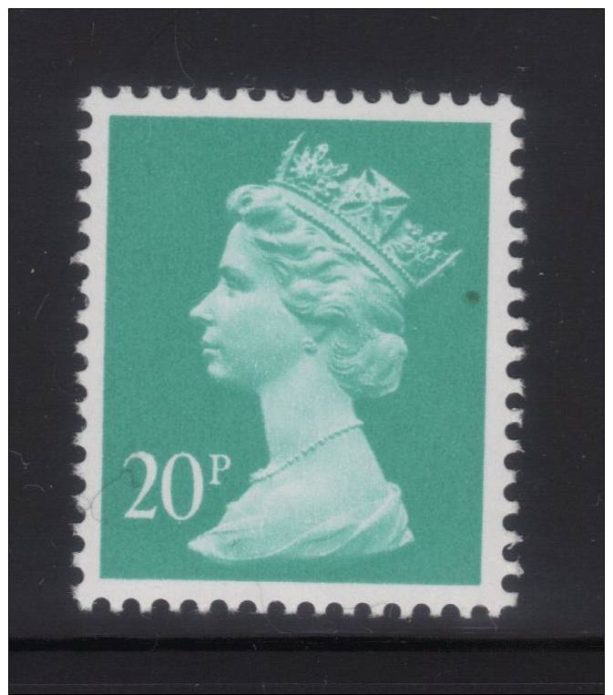 GB - 1988 20p Turquoise-green (phosphorised Paper) - SG X959 - Unmounted Mint MNH ** - Machin-Ausgaben