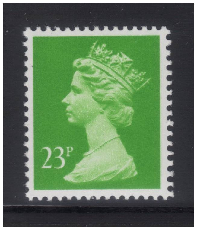 GB - 1988 23p Bright Green (phosphorised Paper) - SG X966 - Unmounted Mint MNH ** - Machin-Ausgaben