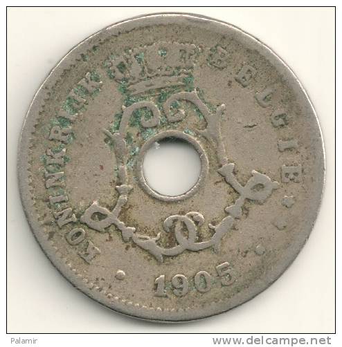 Belgium Belgique Belgie Belgio 5 Cents FL KM#55 1905 - 5 Centimes