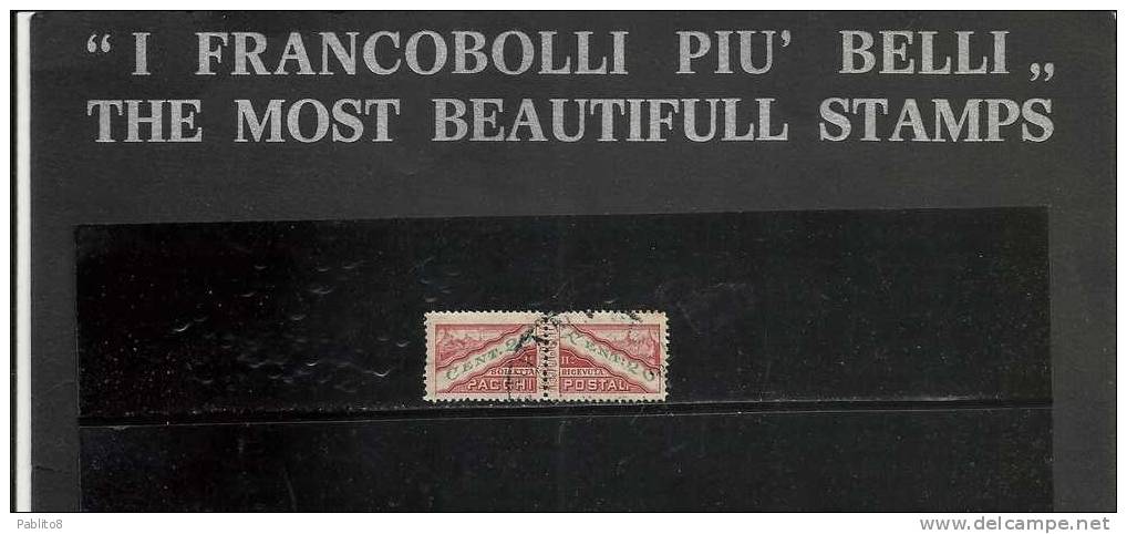 SAN MARINO 1945 PACCHI POSTALI PARCEL POST CENT. 20 TIMBRATO USED - Paquetes Postales