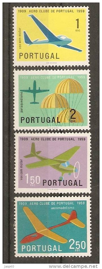 D - PORTUGAL AFINSA 854/857 - SERIE NOVA SEM GOMA, MNG - Neufs