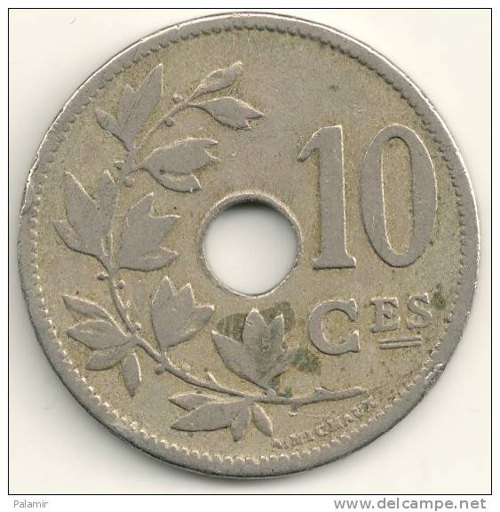 Belgium Belgique Belgie Belgio 10 Cents FR KM#52  1904 - 10 Cent