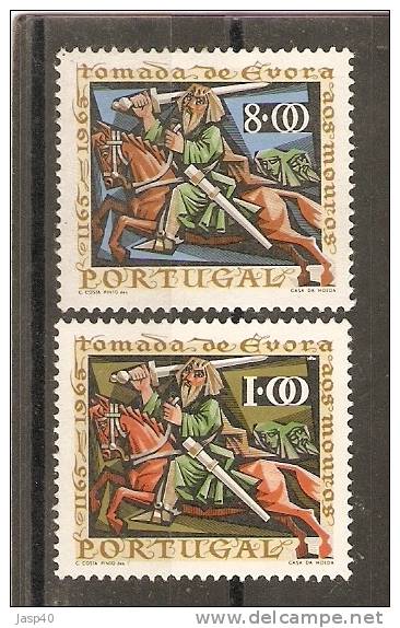 D - PORTUGAL AFINSA 977/978 - SERIE NOVA SEM GOMA, MNG - Unused Stamps