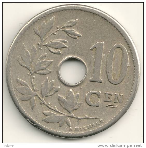 Belgium Belgique Belgie Belgio 10 Cents FL KM#53  1905 - 10 Centimes