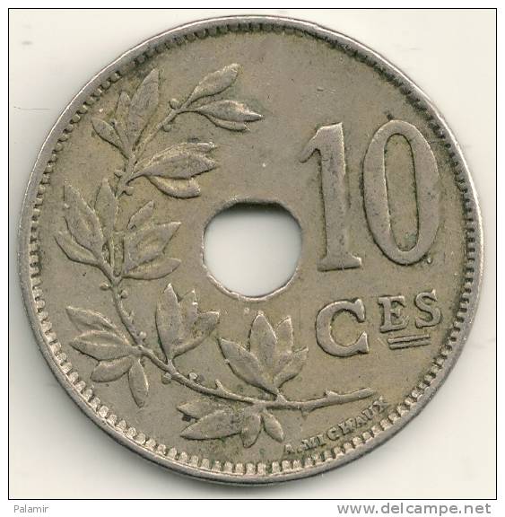 Belgium Belgique Belgie Belgio 10 Cents FR KM#85.1  1923 - 10 Centimes