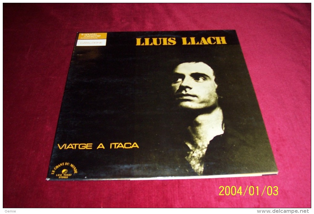 LLUIS  LLACH  °  VIATGE  A  ITICA - Autres - Musique Espagnole