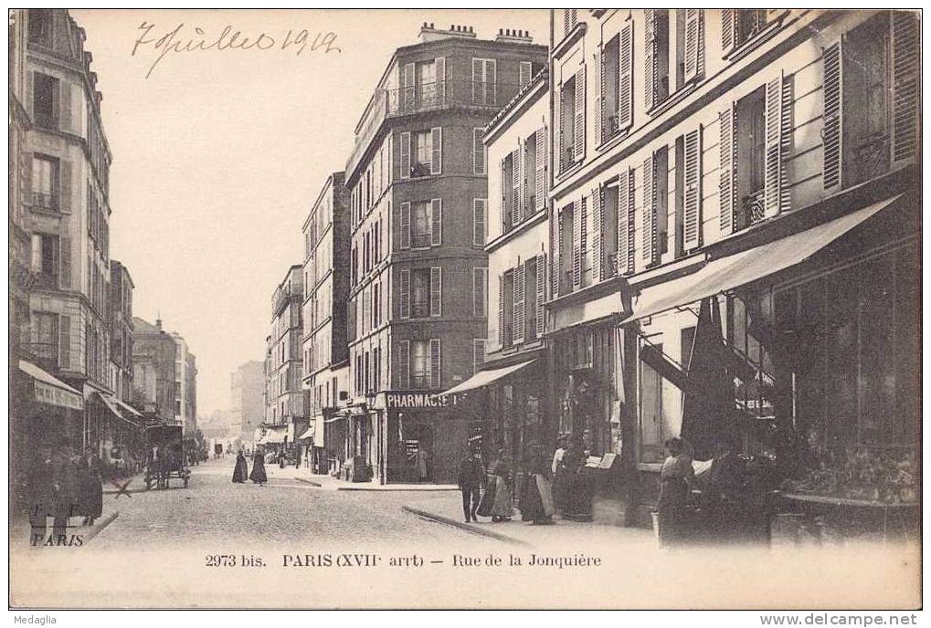 PARIS XVII / RUE DE LA JONQUIERE - Arrondissement: 17