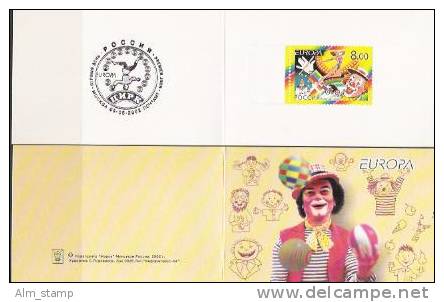 2002 Russie Booklet  Yv. 6632  Mi. 987**MNH - 2002