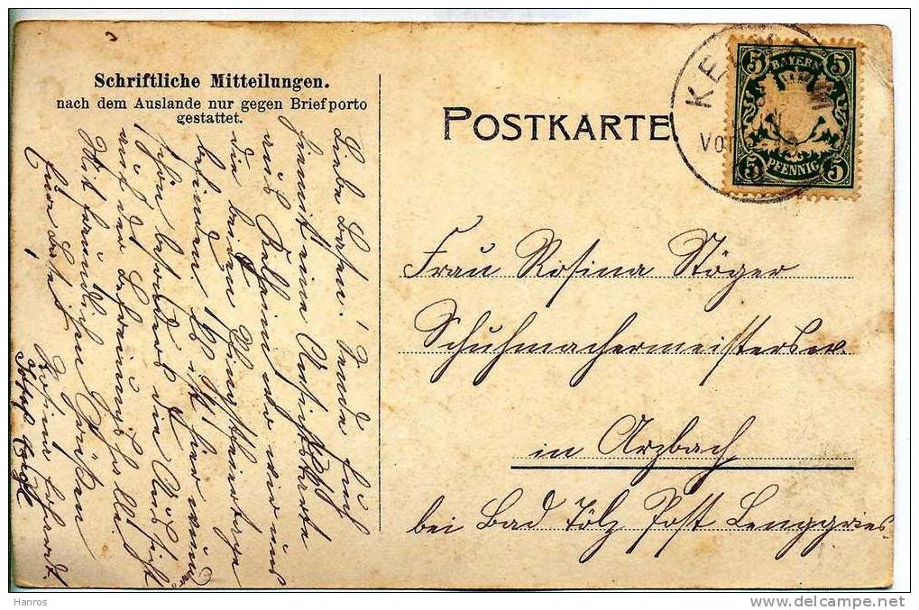 Postkarte, Kehlheim, Befreiungshalle - Kelheim