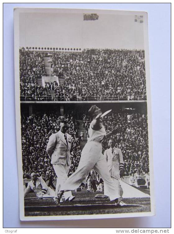 CPA  - Gisela Mauermeyer - Athlétisme - Médaille D´Or Aux  Jeux Olympiques De Berlin - 1936 - Leichtathletik