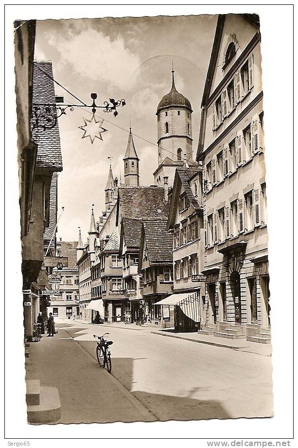 BIBERACH-PHOTO ORIGINALE-traveled 1960th - Biberach