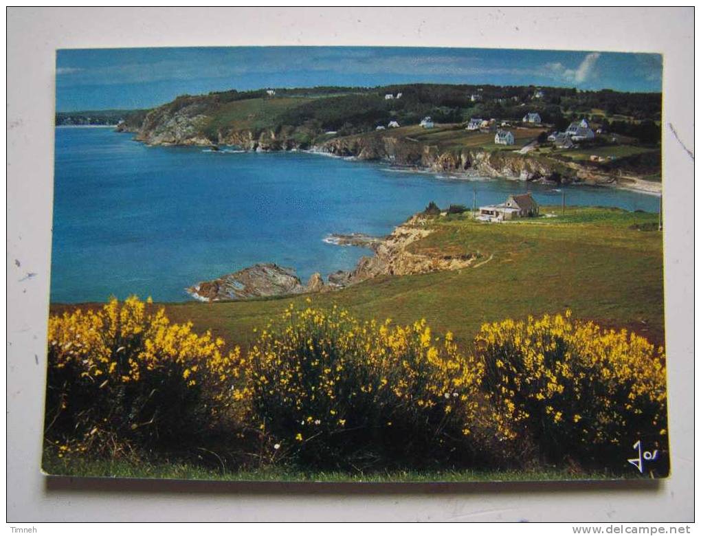 PRESQU ILE DE CROZON-Postolonnec Et Les Falaises Vers Morgat-Editions D Art JOS- - Crozon