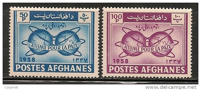 ENERGY - PAIX ATOMIQUE - AFGHANISTAN Yvert # 478/9 MINT NH - Atom