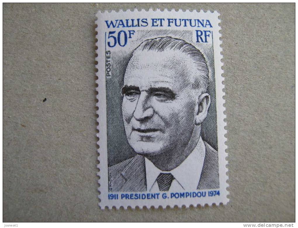 WALLIS ET FUTUNA   P 189 * *  PRESIDENT   POMPIDOU - Nuevos