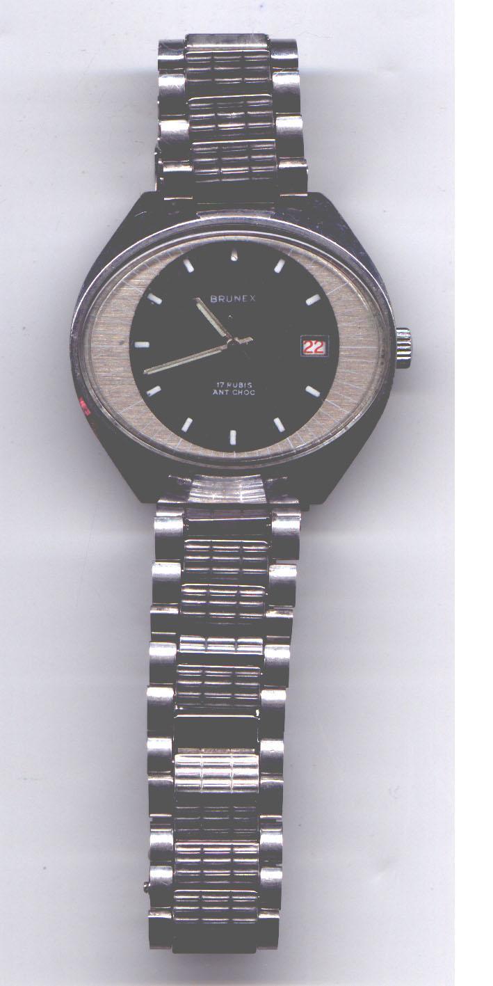 MONTRE MECANIQUE BRUNEX 17 RUBIS - Watches: Old