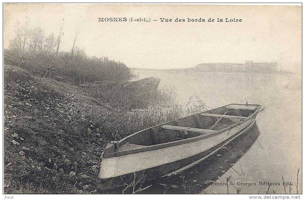 37 Indre Et Loire  -  MOSNES  Vue Des Bords De La Loire - Autres & Non Classés