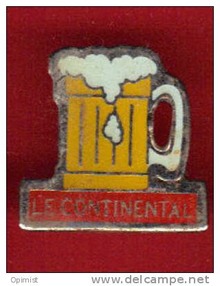 11691-chope De Biere.bar Le Continental.boisson - Birra