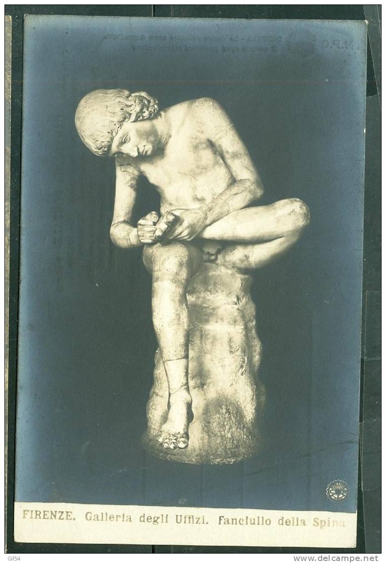 Firenze - Galleria Degli Uffizi. FANCTULLO DELLA SPINA   - RL88 - Sculpturen